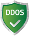 Logo verde DDOS